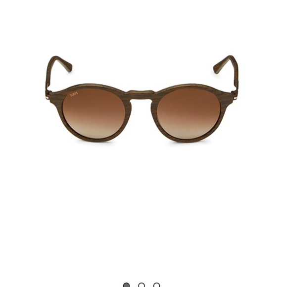 Tod's Other - TOD'S Gradient Roviex Round Men's Sunglasses
